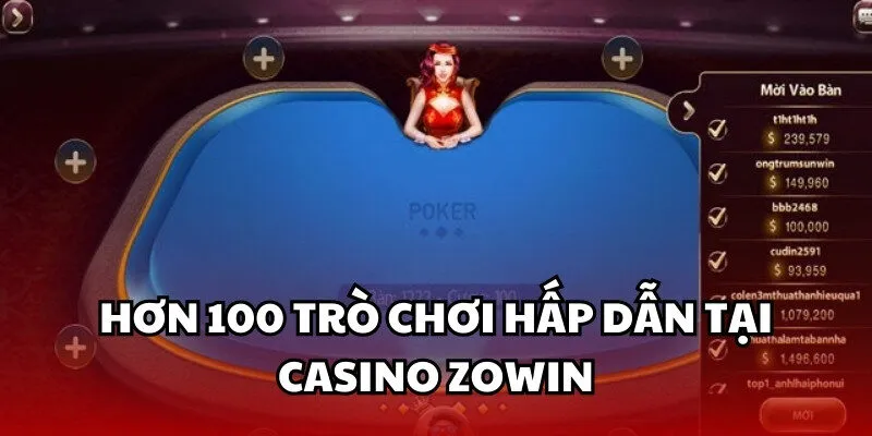 Khám phá về điểm mạnh của Casino Zowin